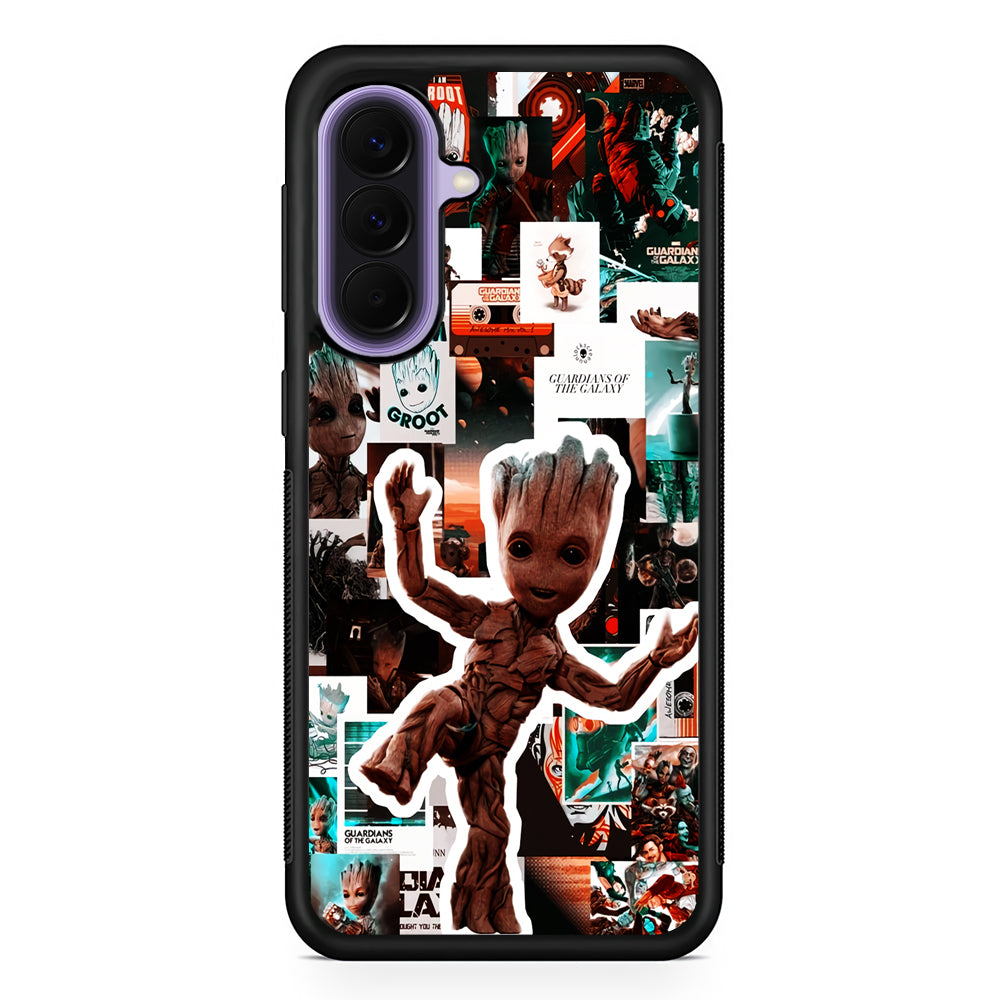 Groot Aesthetic Samsung Galaxy A57 Case | Slim Samsung Galaxy A57 Rubber Case