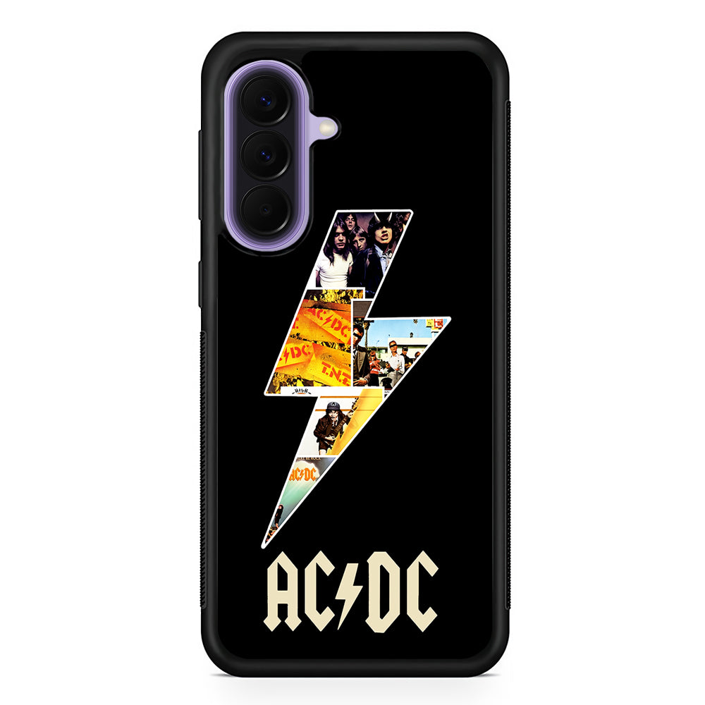 ACDC Rock Band Samsung Galaxy A57 Case | Slim Samsung Galaxy A57 Rubber Case