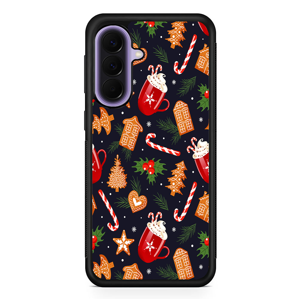 Christmas Ornaments Aesthetic Samsung Galaxy A57 Case | Slim Samsung Galaxy A57 Rubber Case