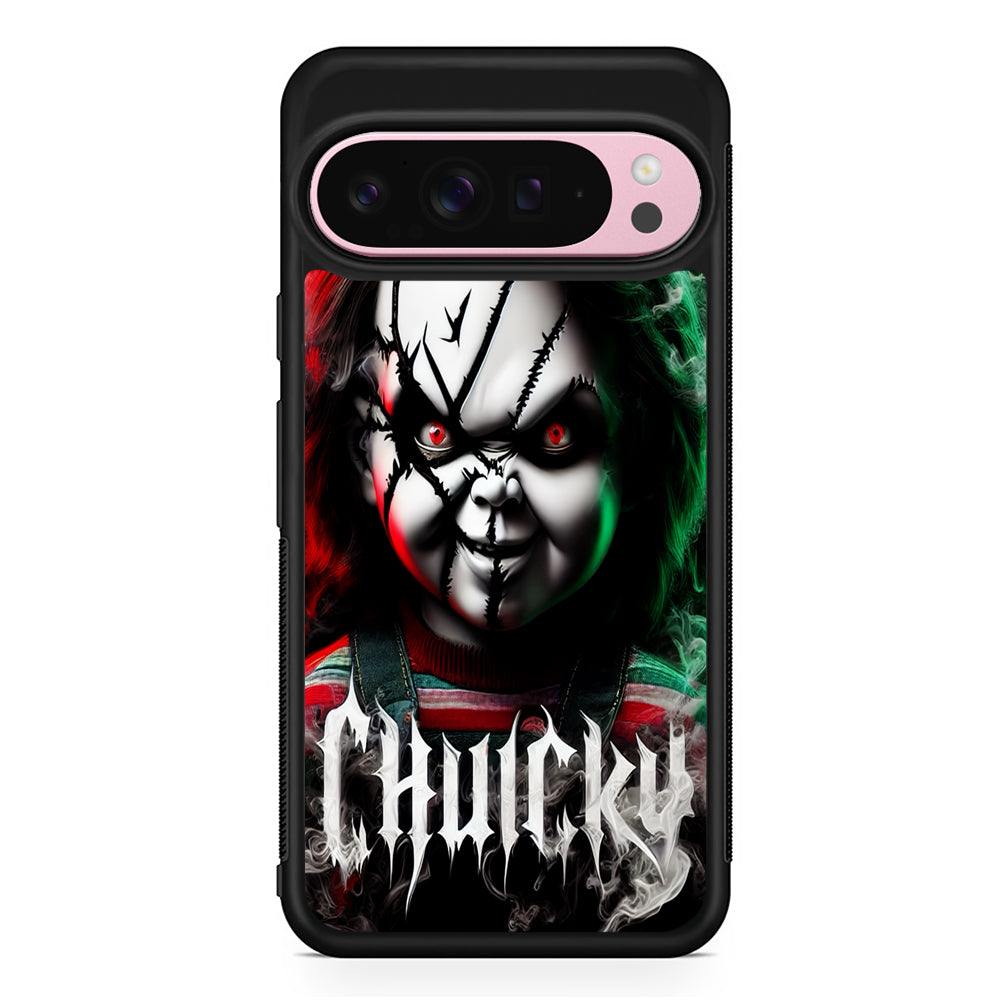 Chucky Doll Scary Face Google Pixel 9 Pro XL Case | Protective Cover