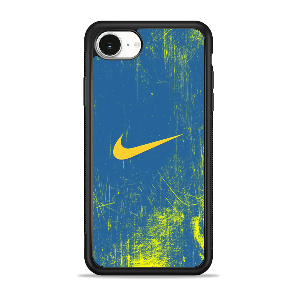 Nike Spark Green iPhone 16e Case - Slim Silicone Case