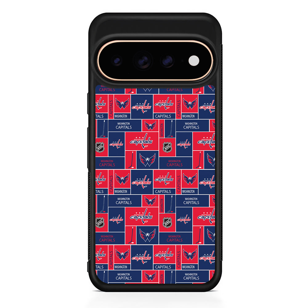 NHL Washington Capitals Pattern Google Pixel 11 Pro Case - Stylish Protective Phone Case