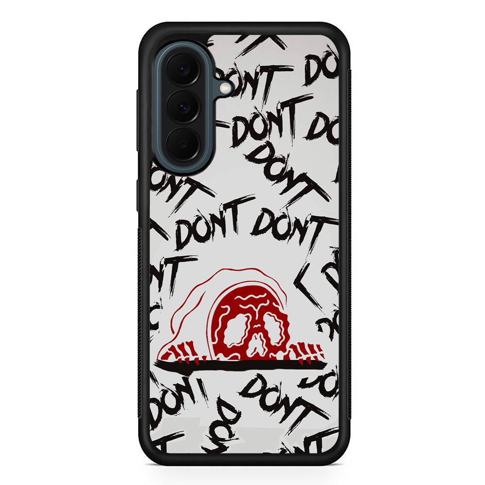 Please Don't Be Scare Samsung Galaxy A37 Case | Samsung Galaxy A37 Rubber Phone Case