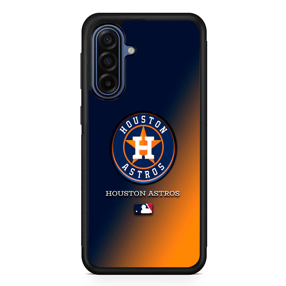 MLB Houston Astros Logo Samsung Galaxy A17 Case | Slim Protective Phone Cover
