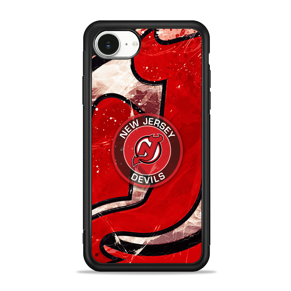 NHL New Jersey Devils The Red iPhone 16e Case | Protective Phone Cover