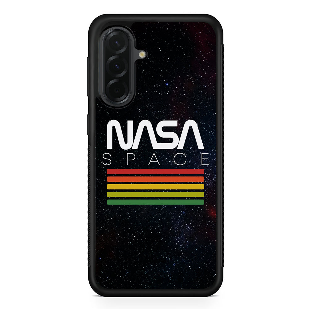 Nasa Space Strpe Colour Samsung Galaxy A36 Case | Slim Samsung Galaxy A36 Protective Case