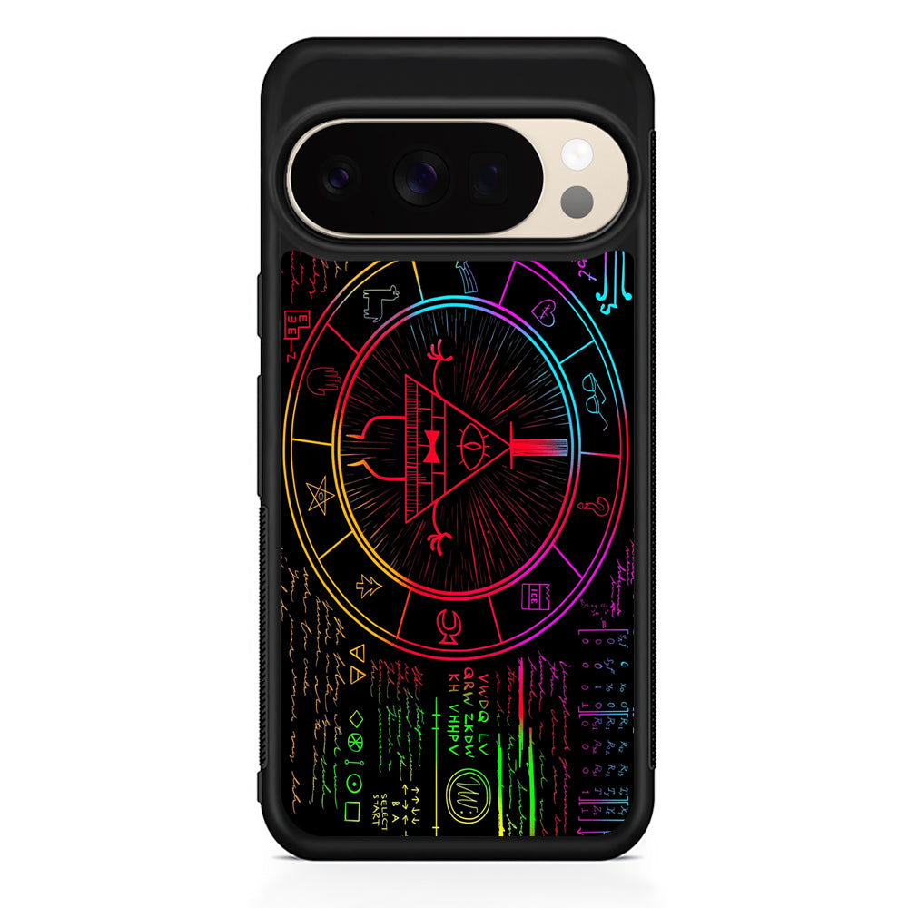 Gravity Falls Bill Cipher Colorful Google Pixel 10 Pro XL Case | Slim Google Pixel 10 Pro XL Protective Case