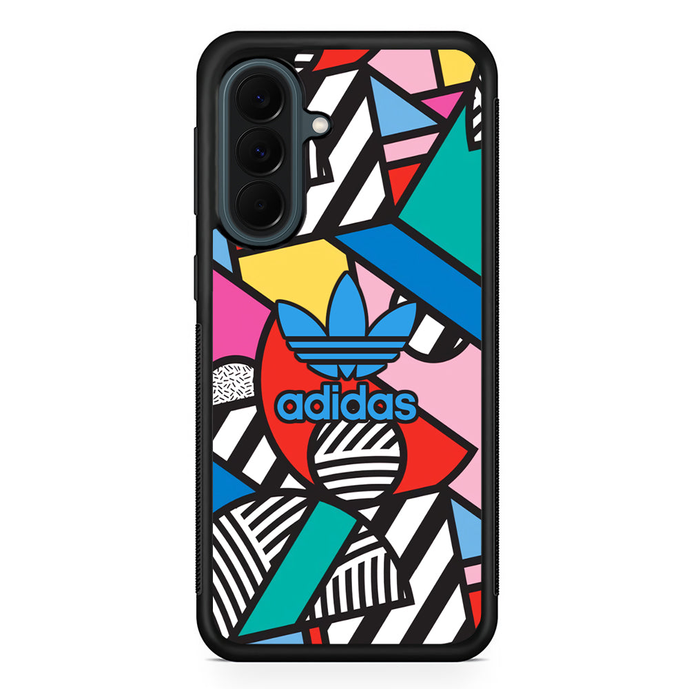 Adidas Collage of Shape Samsung Galaxy A37 Case | Custom Samsung Galaxy A37 Protective Cover
