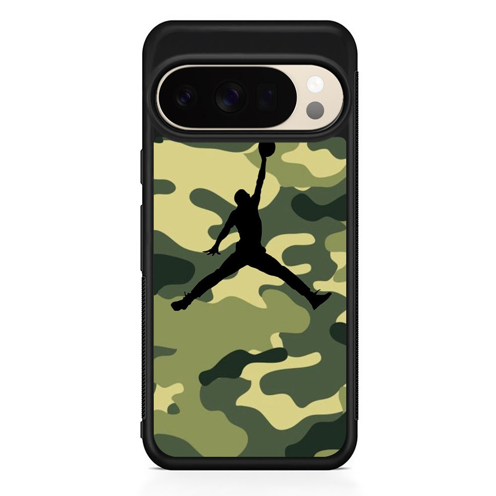 Jordan Camo Fighter Google Pixel 10 Pro XL Case | Slim Google Pixel 10 Pro XL Protective Case