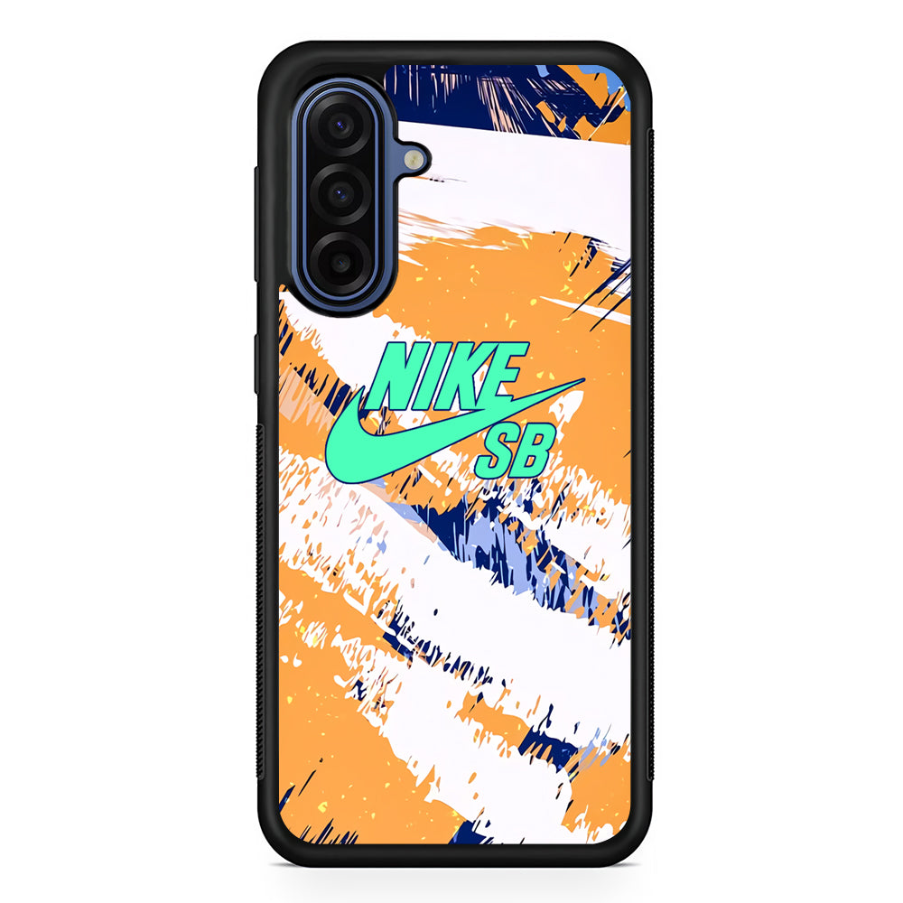 Nike Abstract Vibes Summer Samsung Galaxy A17 Case | Samsung Galaxy A17 Protective Rubber Case