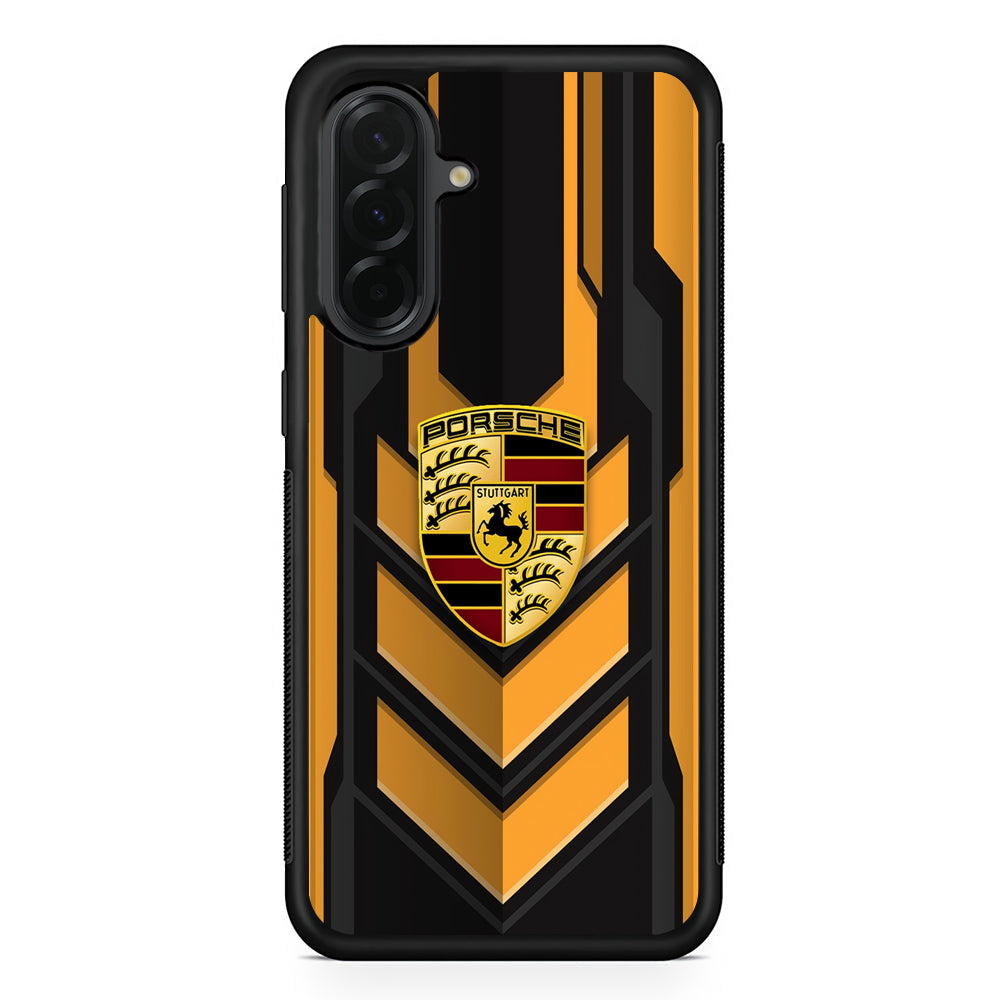 Porsche Drove Forward Samsung Galaxy A36 Case | Durable Samsung Galaxy A36 Cover