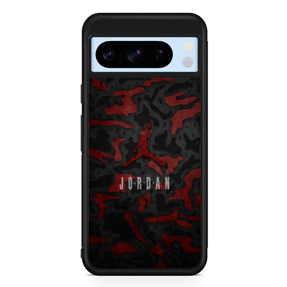 Air Jordan Red Rock Gradation Google Pixel 8 Pro Case | Slim Protective Cover