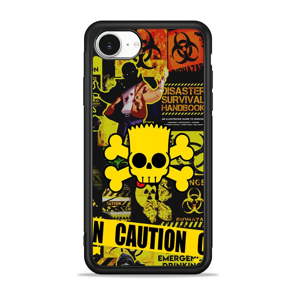 Bart Pirate Emergency Survival iPhone 16e Case | Protective Phone Cover