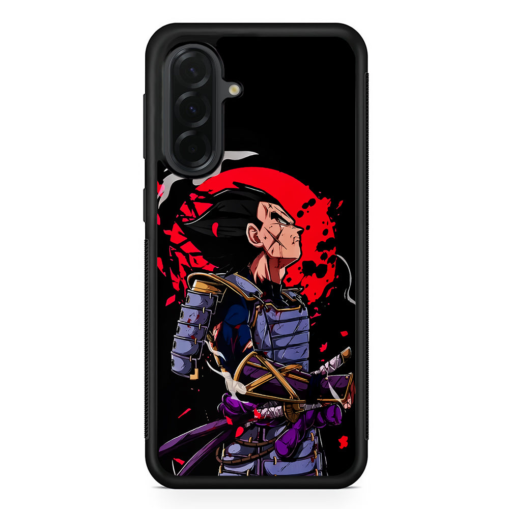 Samurai Vegeta Dragon Ball Z Samsung Galaxy A36 Case | Protective Rubber Cover
