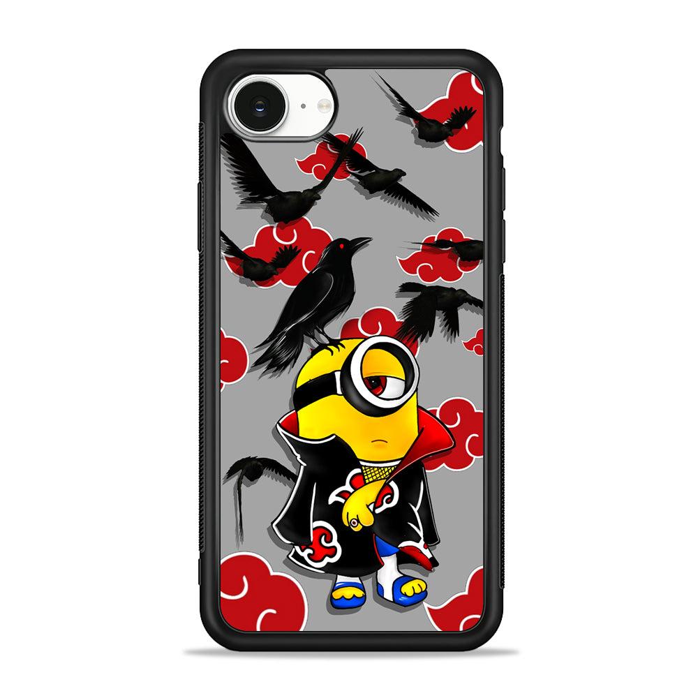 Minions Itachi Mode On iPhone 16e Case | Protective Phone Cover