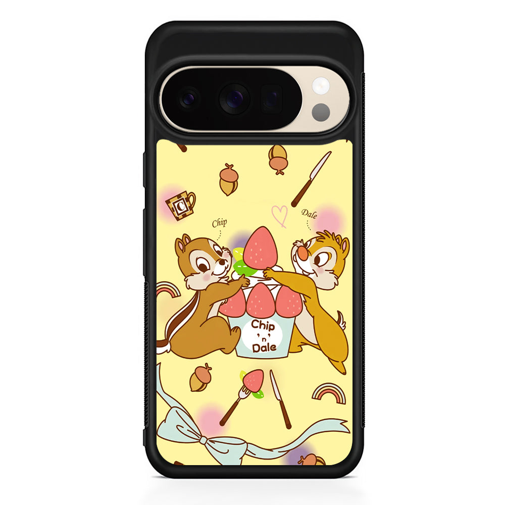 Chip N Dale Are On A Date Google Pixel 10 Pro XL Case | Slim Google Pixel 10 Pro XL Protective Case