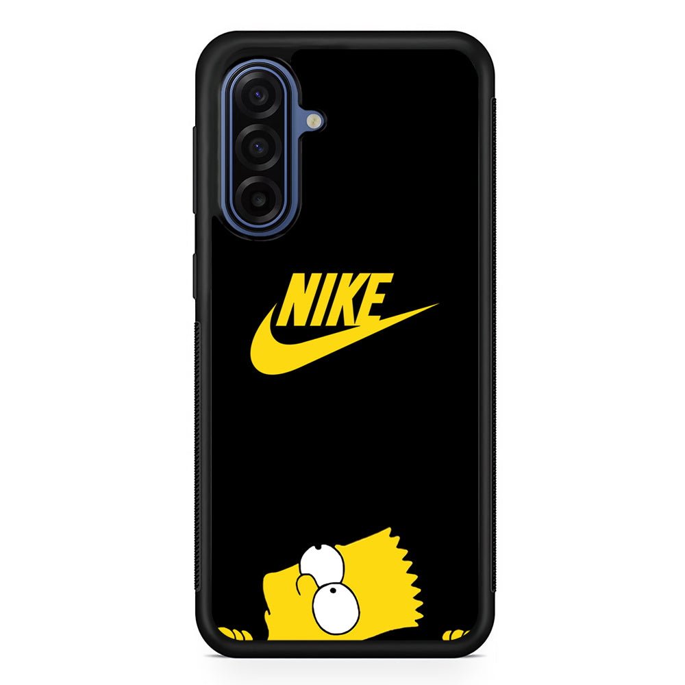 Nike Bart Simpson Samsung Galaxy A17 Case | Samsung Galaxy A17 Protective Rubber Case