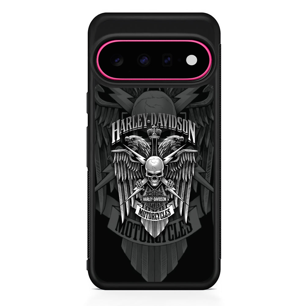 Harley Davidson Silver Pinion Google Pixel 11 Case - Stylish Protective Phone Case