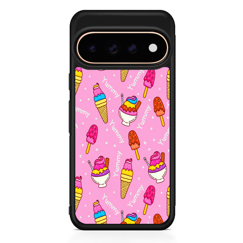 Ice Cream Doodle Yummy Google Pixel 11 Pro Case - Stylish Protective Phone Case