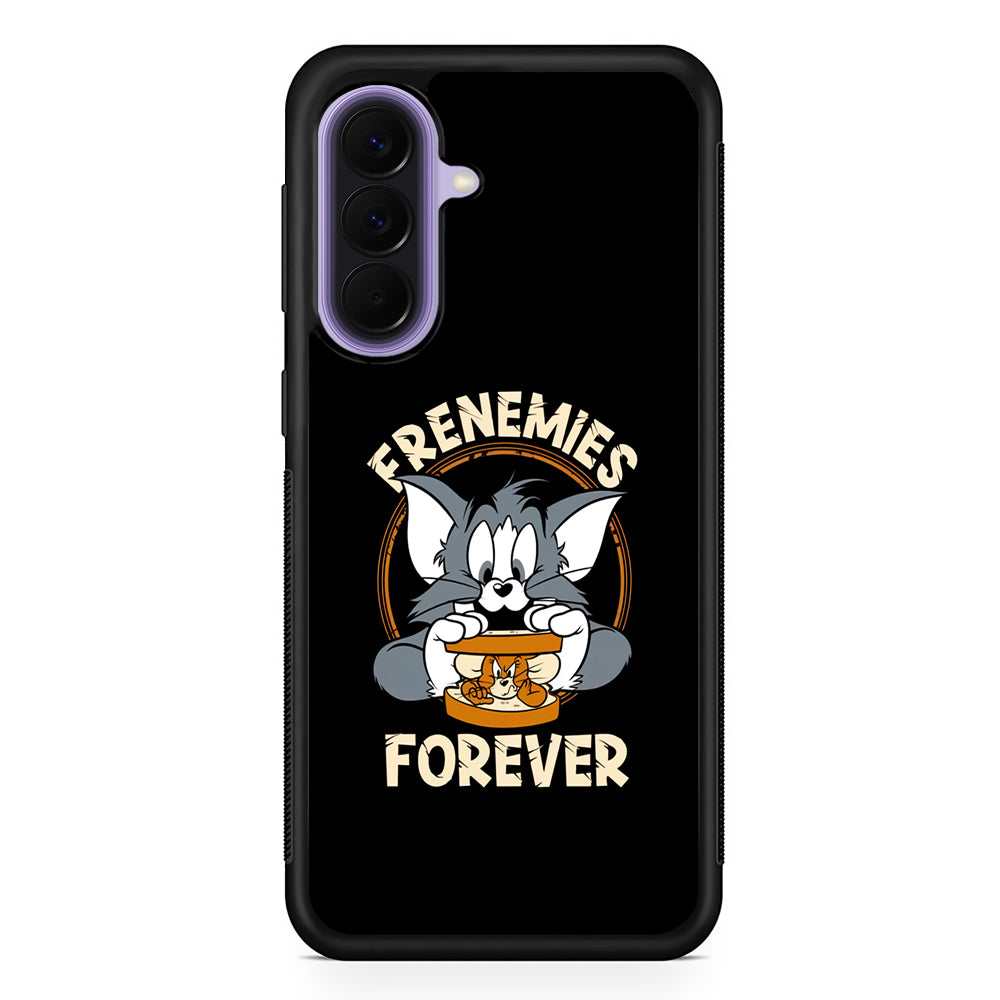 Tom and Jerry Frenemies Forever Samsung Galaxy A57 Case | Slim Samsung Galaxy A57 Rubber Case