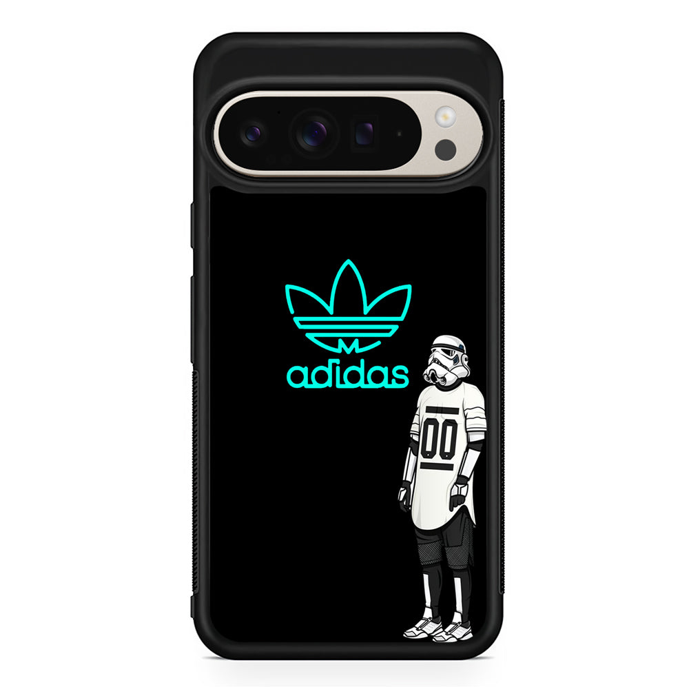 Adidas Neon Stormtrooper Google Pixel 9 Pro Case | Slim Protective Cover