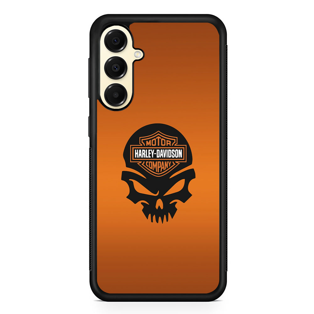 Harley Davidson Skull Silhouette Samsung Galaxy A16 Case | Custom Protective Samsung Galaxy A16 Case