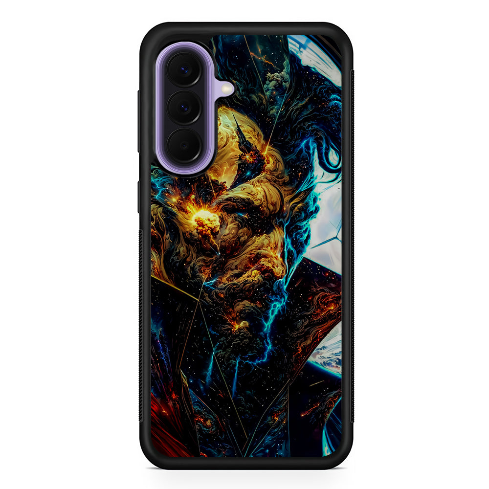 Doctor Strange Cosmic Art Samsung Galaxy A57 Case | Slim Samsung Galaxy A57 Rubber Case