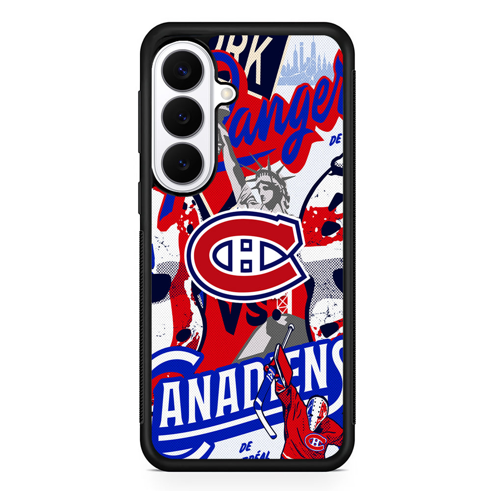 NHL Montreal Canadiens Rangers Samsung Galaxy S26 Plus Case | Slim Protective Cover for Samsung Galaxy S26 Plus