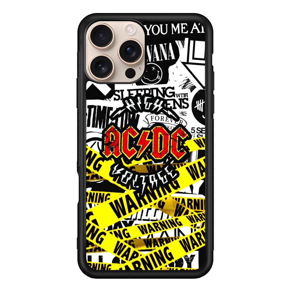 ACDC High Voltage iPhone 16 Pro Case - iPhone 16 Pro