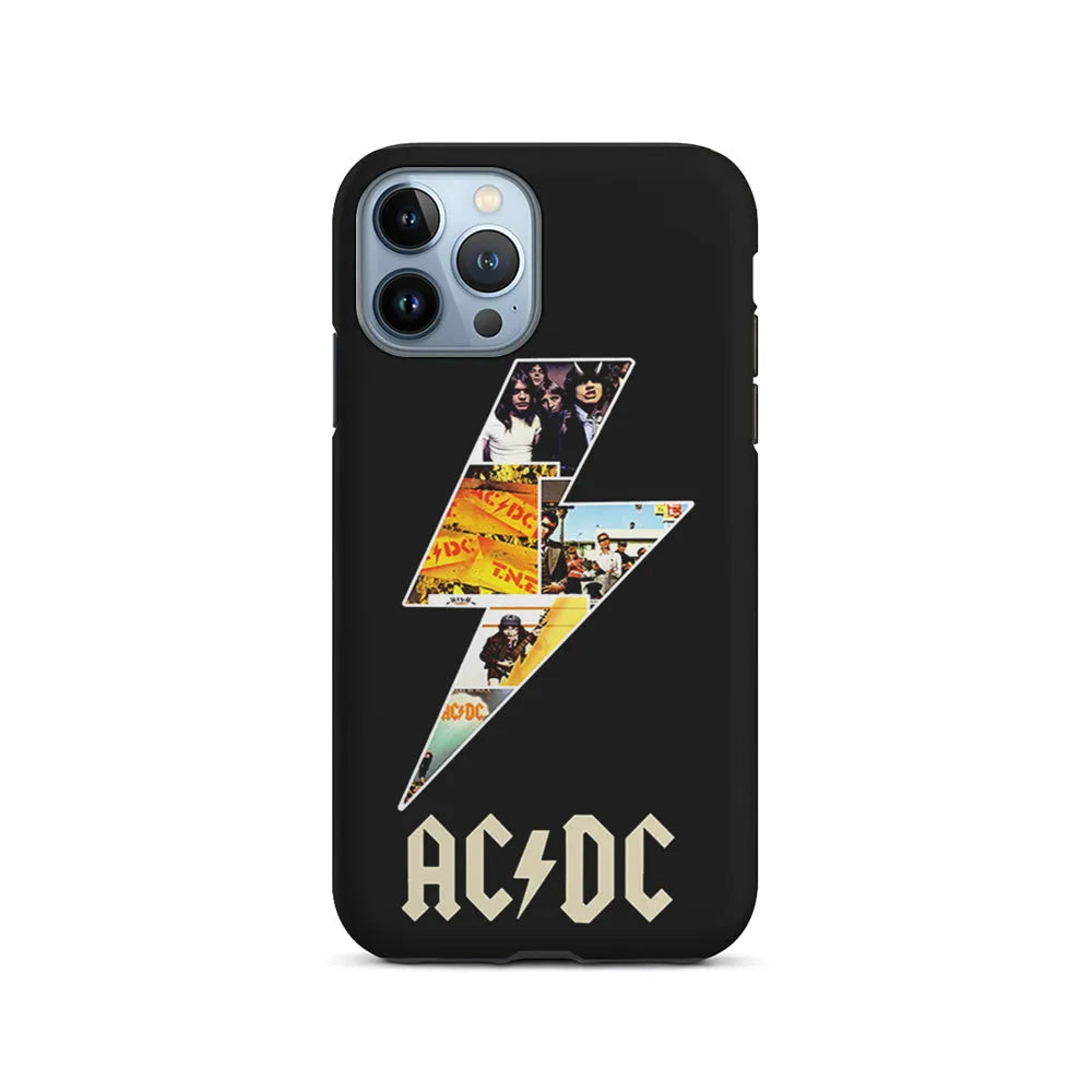 ACDC Rock Band iPhone 13 Pro Max Case-2 in 1 Tough Case-Xtracase