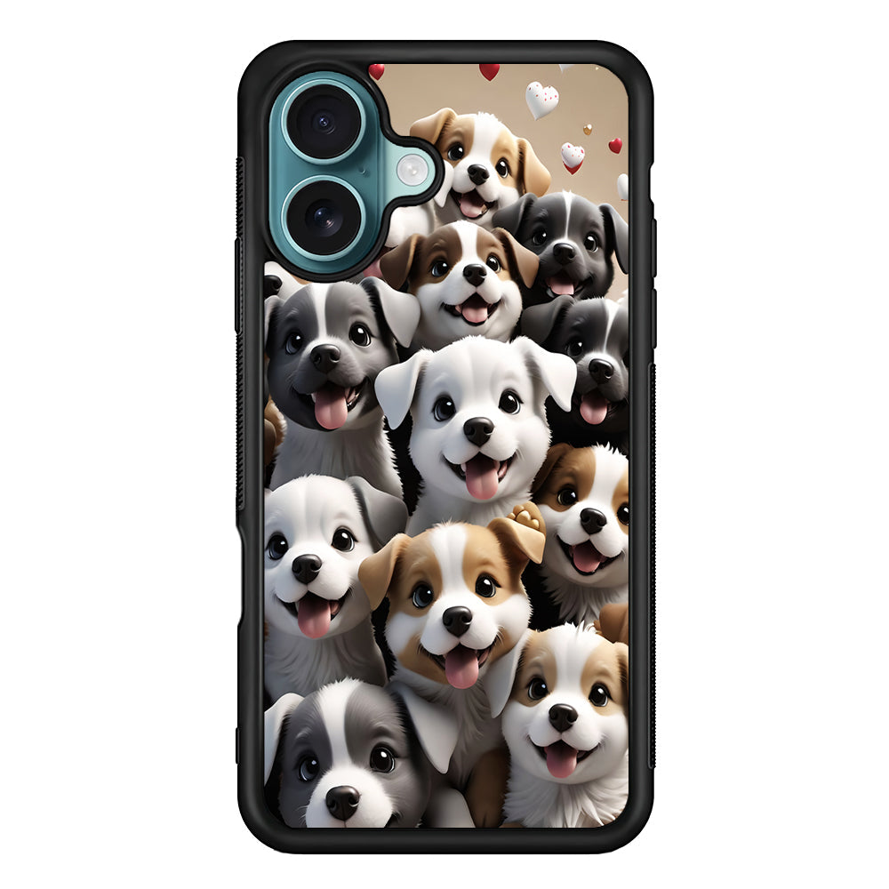 A Group of Cute Puppies Dog iPhone 17 Case - Xtracase