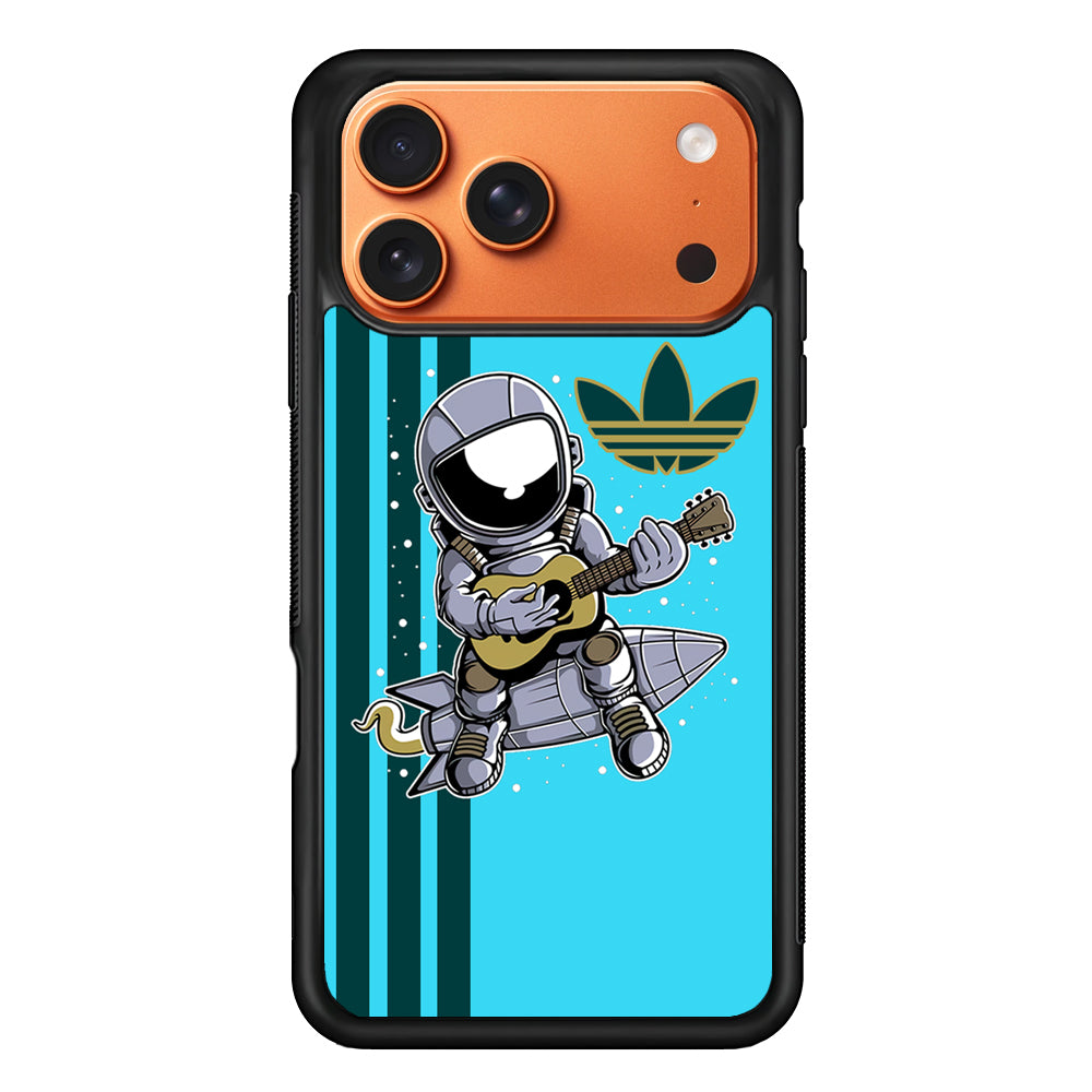 Adidas Astronaut Guitar iPhone 17 Pro Max Case