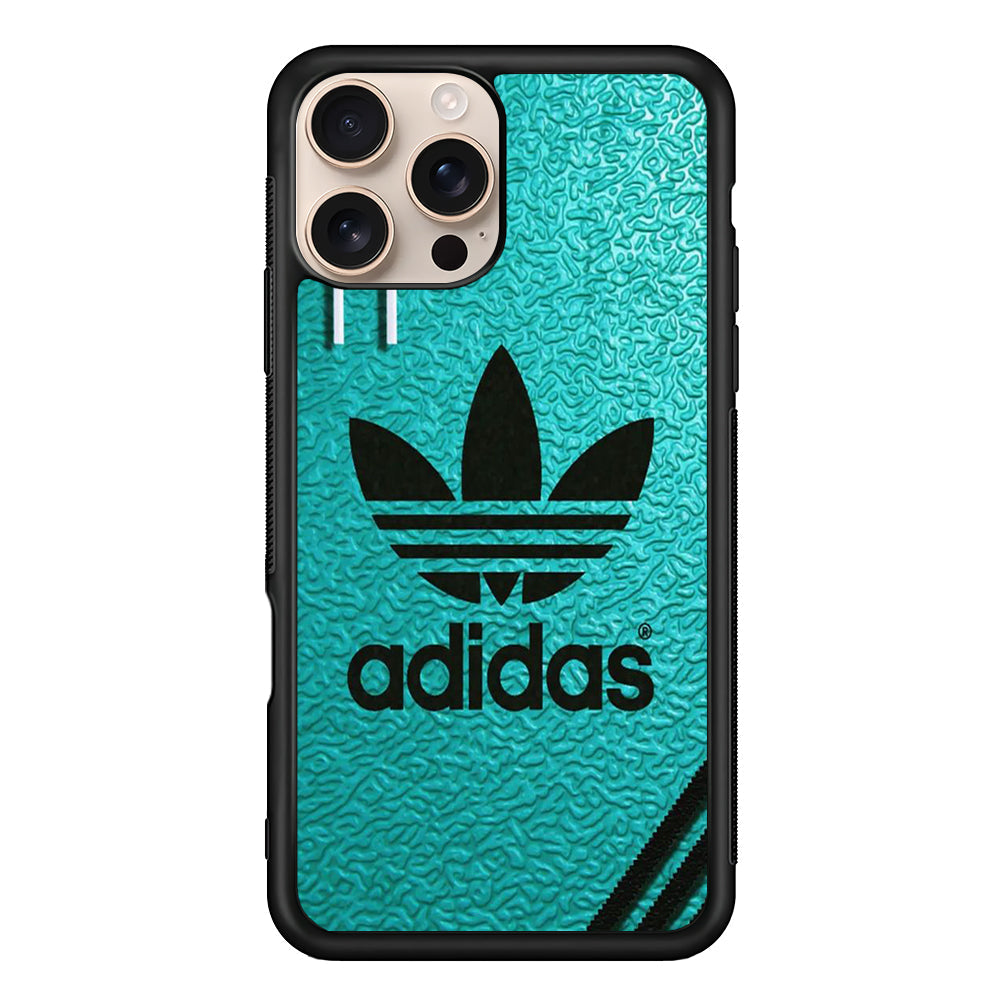 Adidas Blue Abstract Strap iPhone 16 Pro Max Case - Xtracase