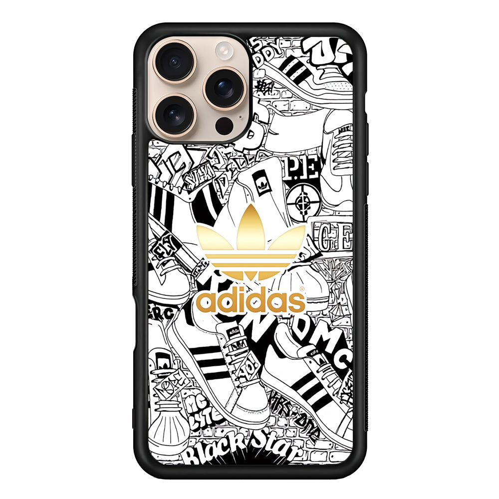 Adidas Fabulous Golden Glow iPhone 16 Pro Case - Xtracase
