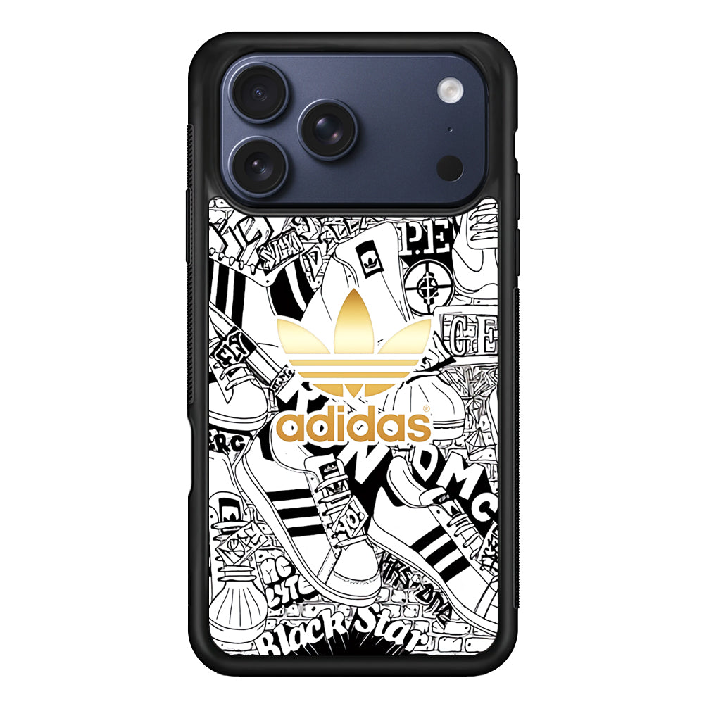 Adidas Fabulous Golden Glow iPhone 17 Pro Case - Xtracase