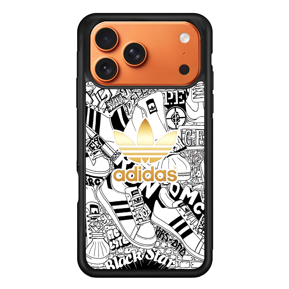 Adidas Fabulous Golden Glow iPhone 17 Pro Max Case