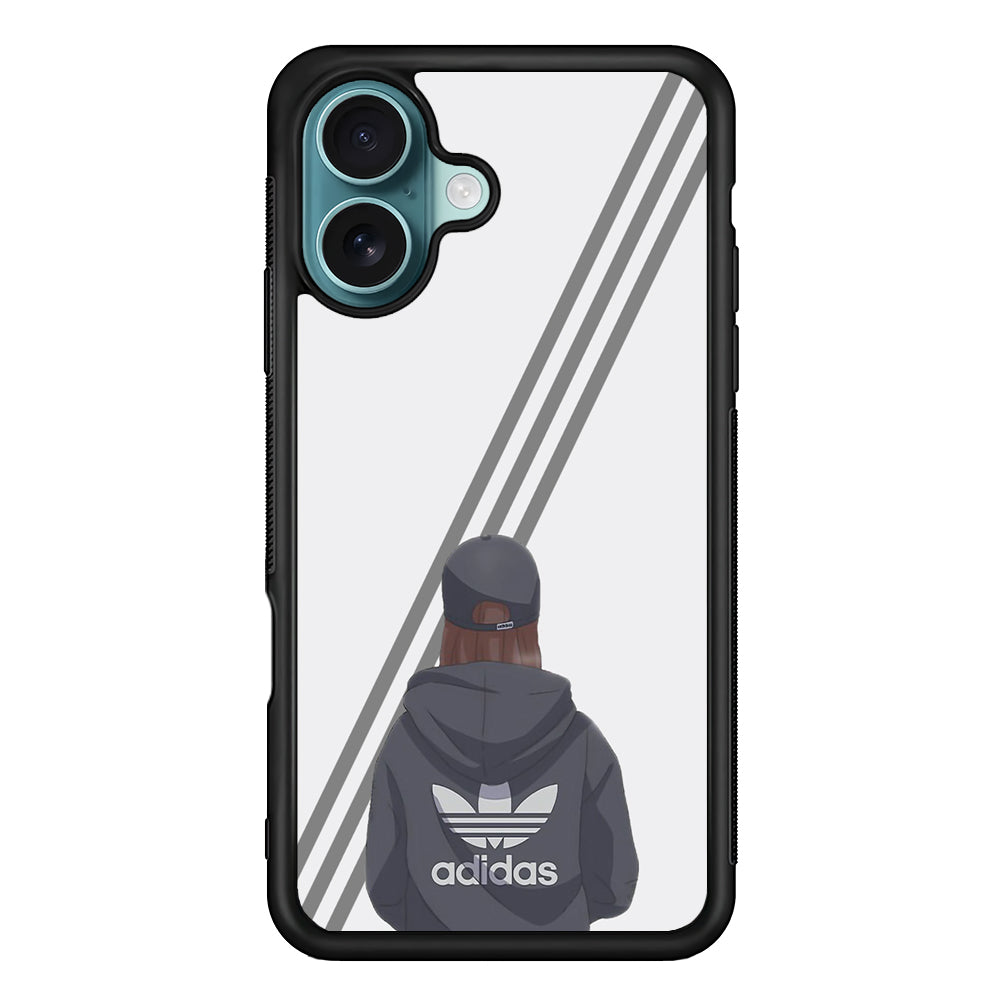 Adidas Girl Hype Stripe iPhone 16 Case - Xtracase