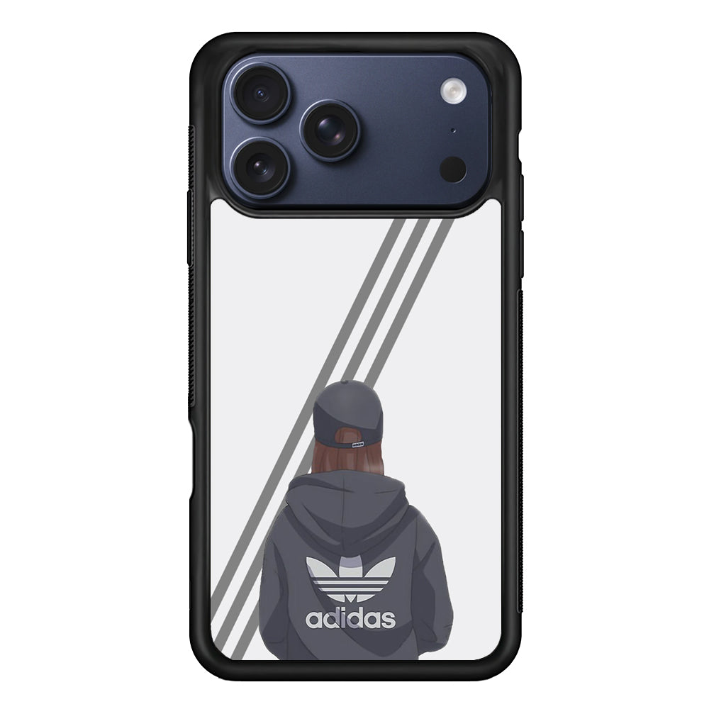Adidas Girl Hype Stripe iPhone 17 Pro Case - Xtracase