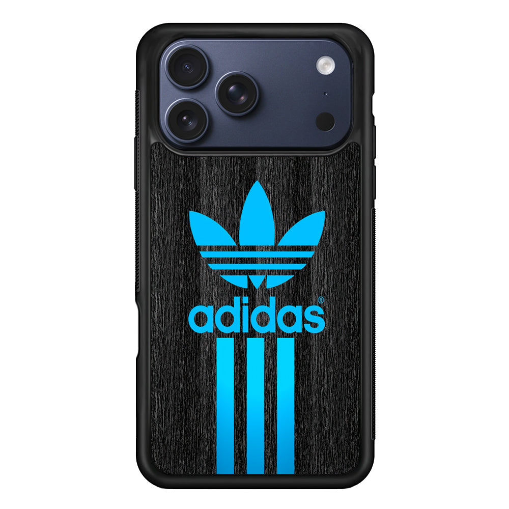 Adidas Glowing Blue iPhone 17 Pro Case - Xtracase
