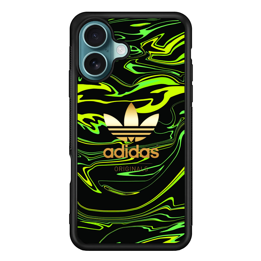Adidas Green Moss Line iPhone 16 Case - Xtracase