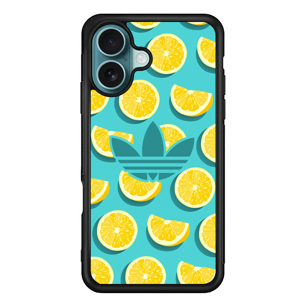Adidas Lemon Fruits iPhone 16 Plus Case - Xtracase