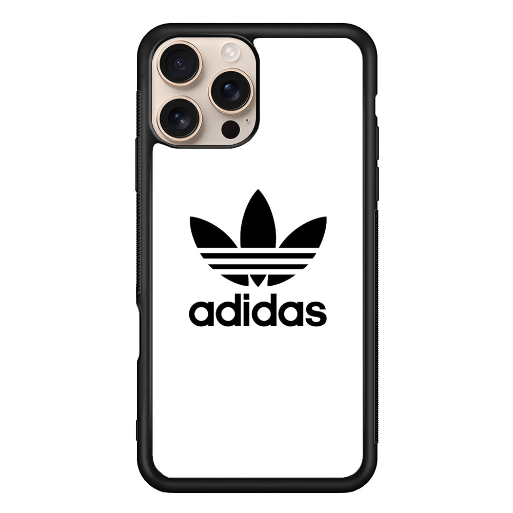Adidas Milk White iPhone 16 Pro Case - Xtracase