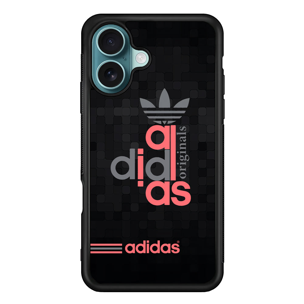Adidas Original All Black iPhone 17 Case - Xtracase