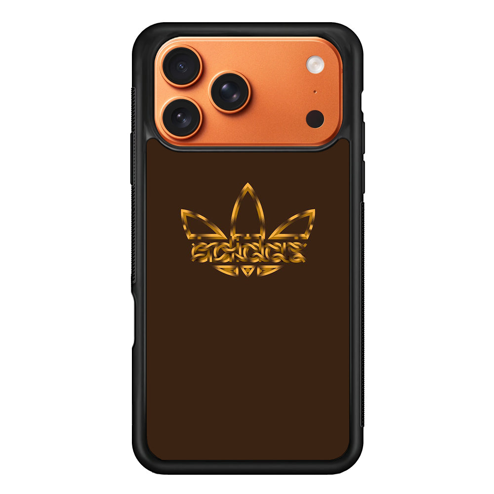 Adidas Royal Gold Chocolate iPhone 17 Pro Max Case