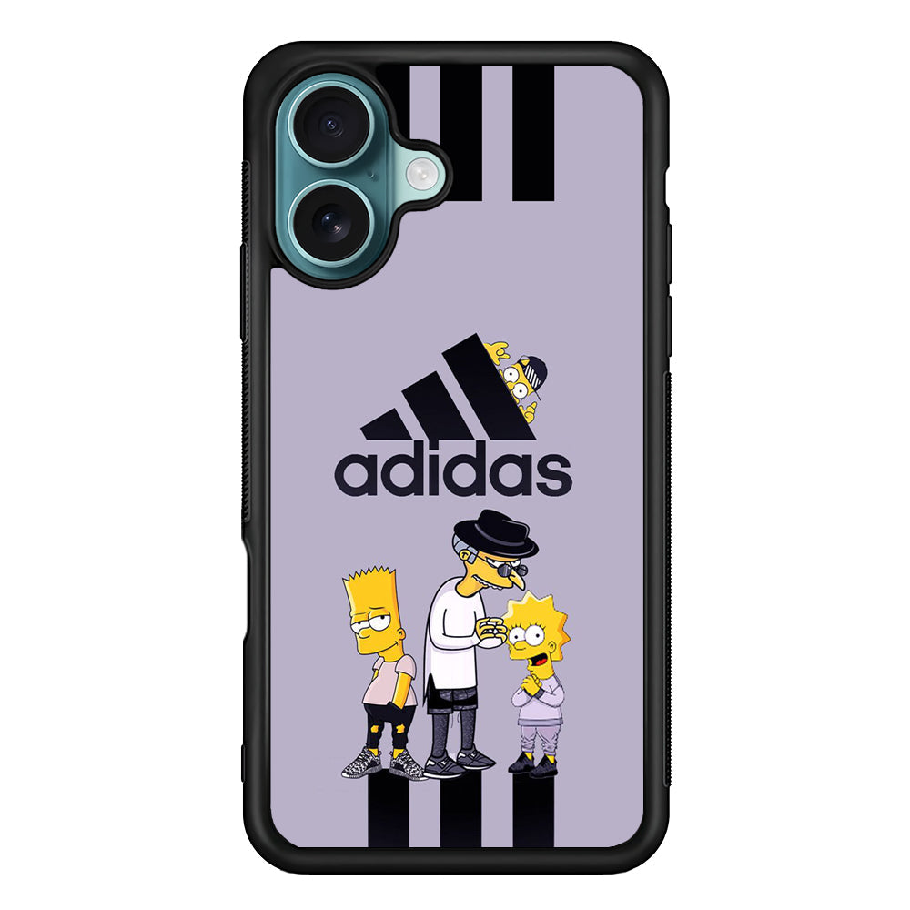 Adidas Simpson Team iPhone 16 Plus Case - Xtracase