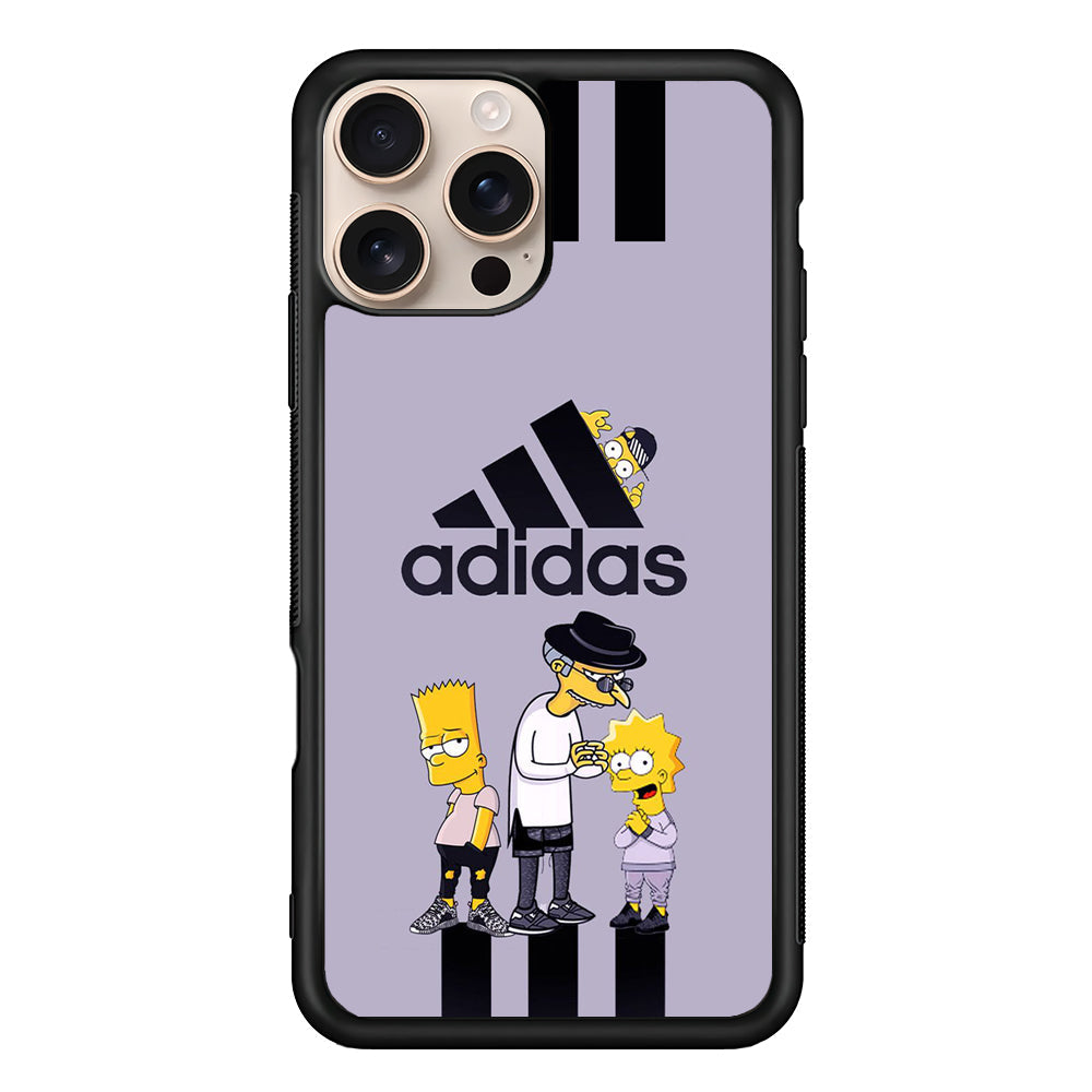 Adidas Simpson Team iPhone 16 Pro Max Case - Xtracase