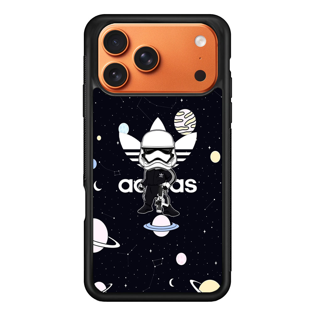 Adidas Stormtrooper Galaxy iPhone 17 Pro Max Case