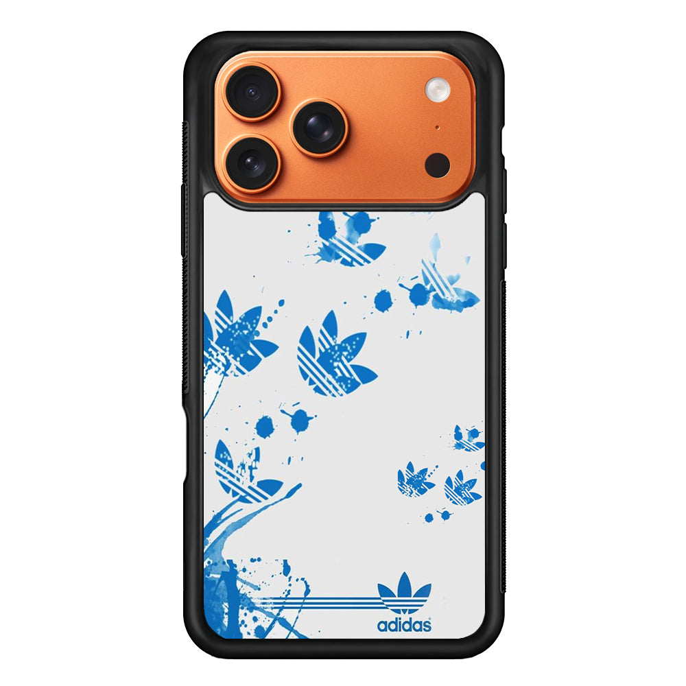 Adidas Track Paint Blue iPhone 17 Pro Max Case