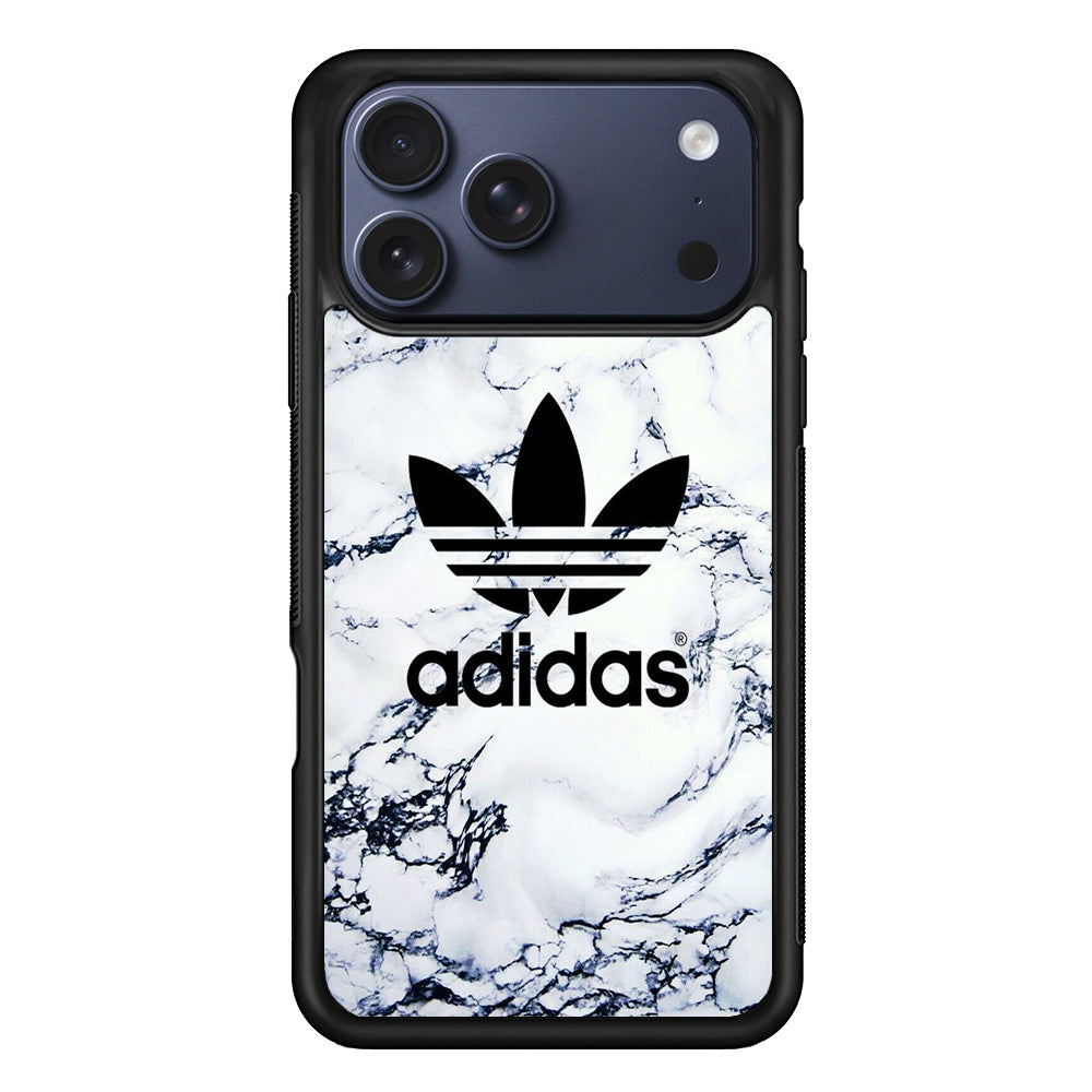Adidas White Marble iPhone 17 Pro Case - Xtracase