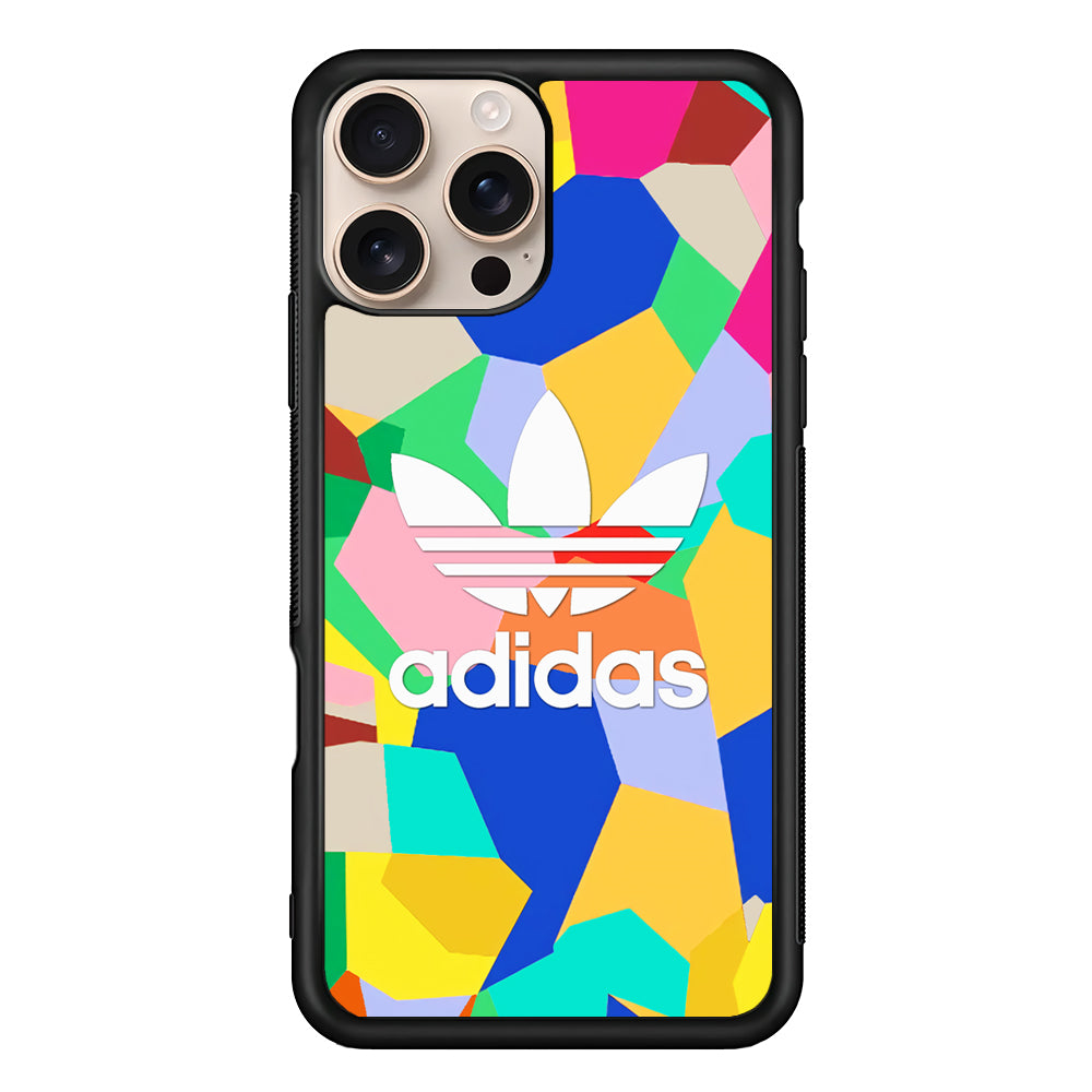 Adidas White on Canvas iPhone 16 Pro Case - Xtracase